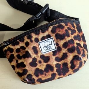 Herschel Leopard Print Crossbody Bag